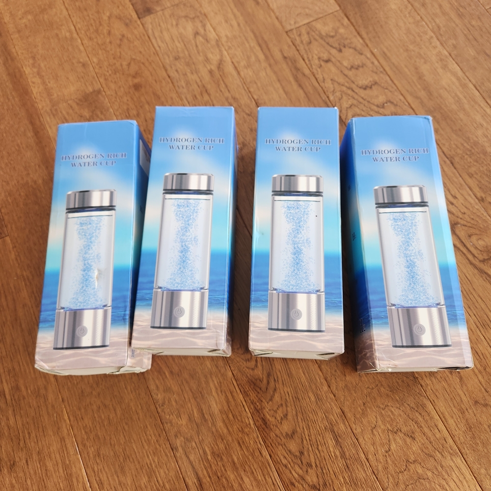 4 Hydrogen-Rich Water Cup - Silver